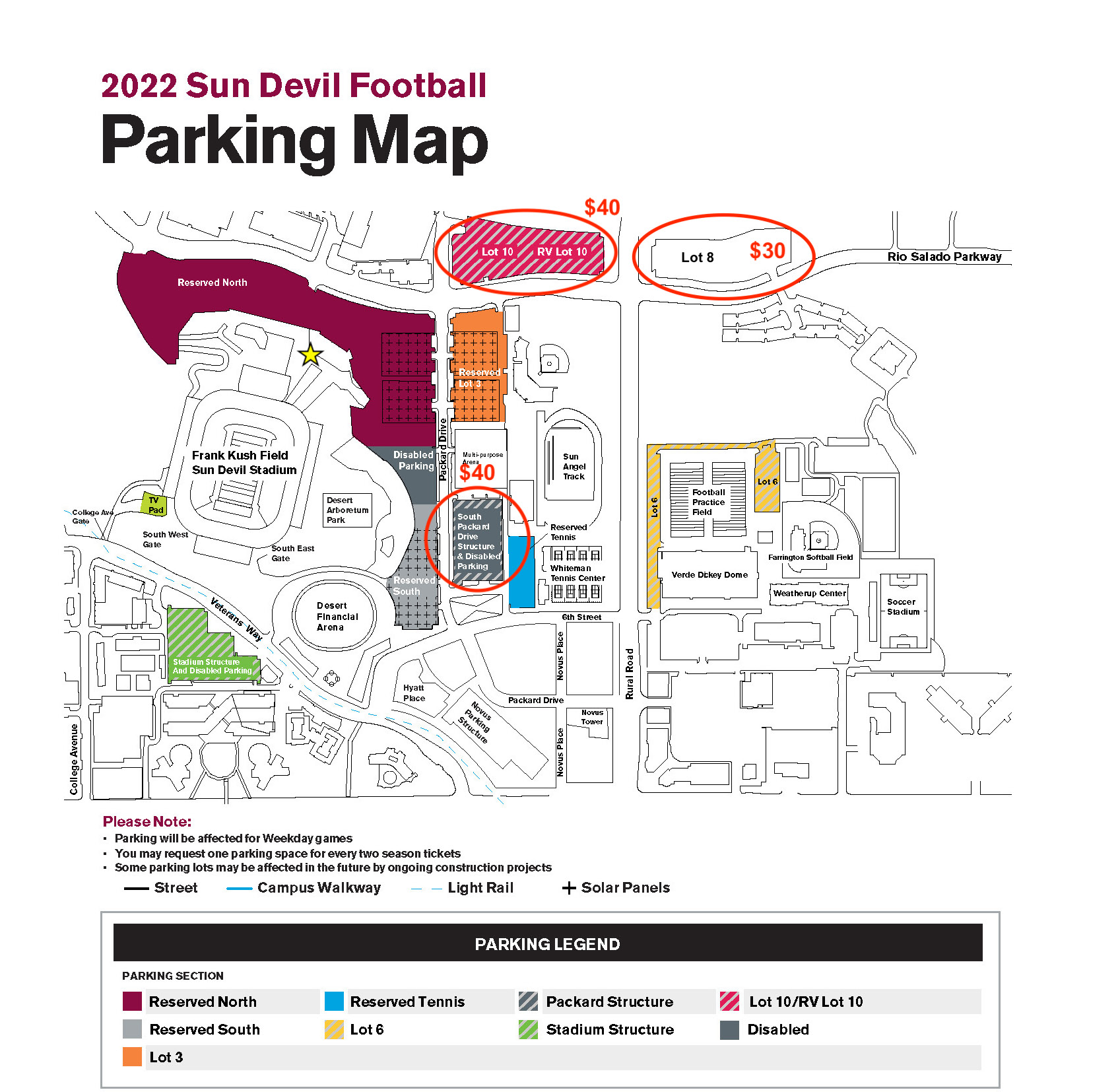 Game Day Parking