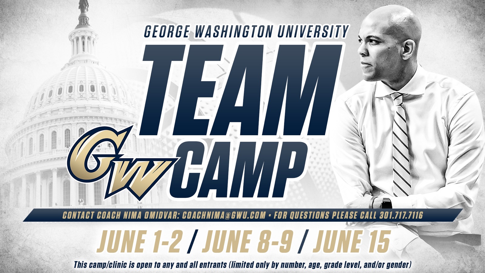 George Washington Men S Basketball Camps